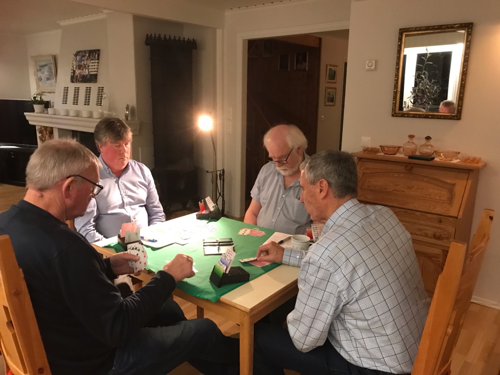 Mesterskapsspilling Lørenskog Bridgeklubb høsten 2019